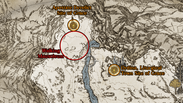 Elden Ring - Consecrated Snowfields Walking Mausoleum