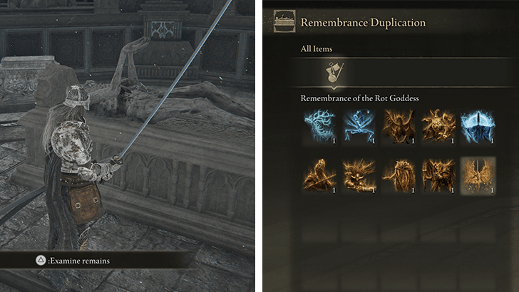 Elden Ring - Remembrance Duplication