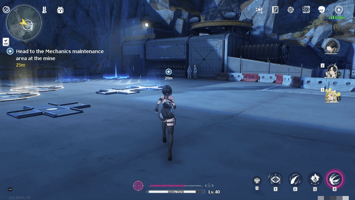 Wuthering Waves - Head to the Mechanics Maintenance Area at the Mine