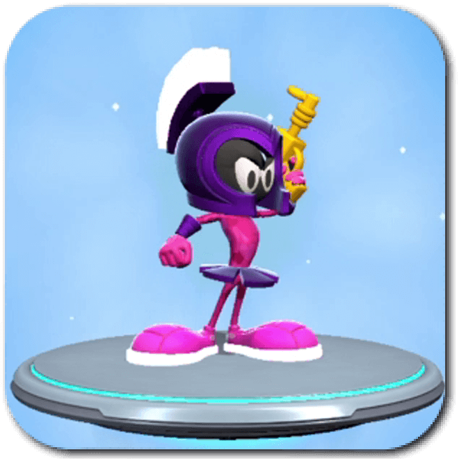 Glactic Romance Marvin the Martian