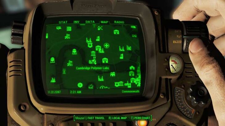 Fallout 4 - Cambridge Polymer Labs Map