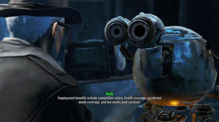 Fallout 4 - Talk to Molly
