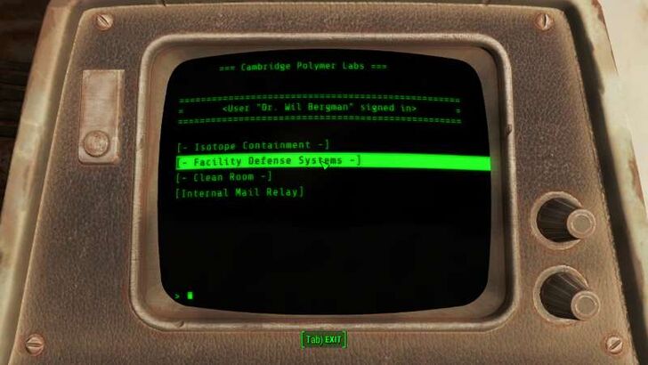 Fallout 4 - Facility Defense System