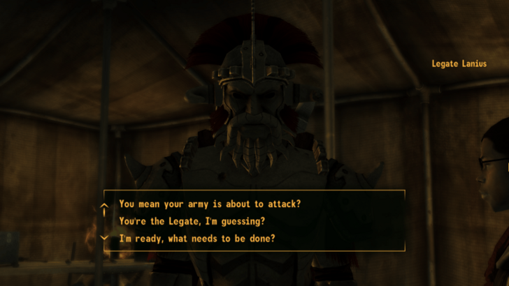 Fallout New Vegas - Speak to Legate