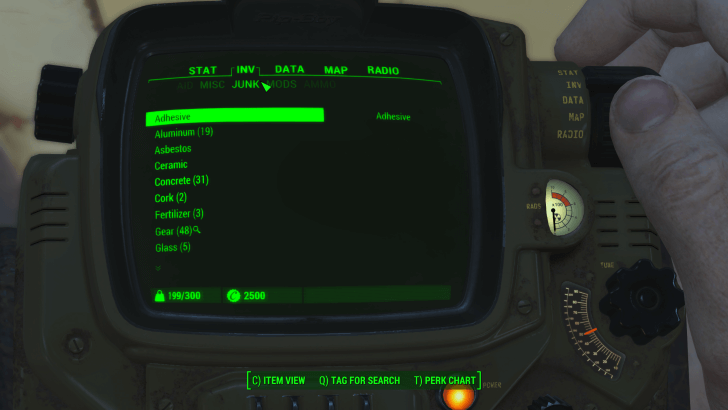 Fallout 4 - Enter Component View