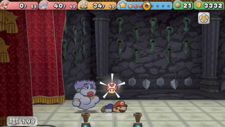 Paper Mario TTYD Switch Remake - Bring Life Shrooms