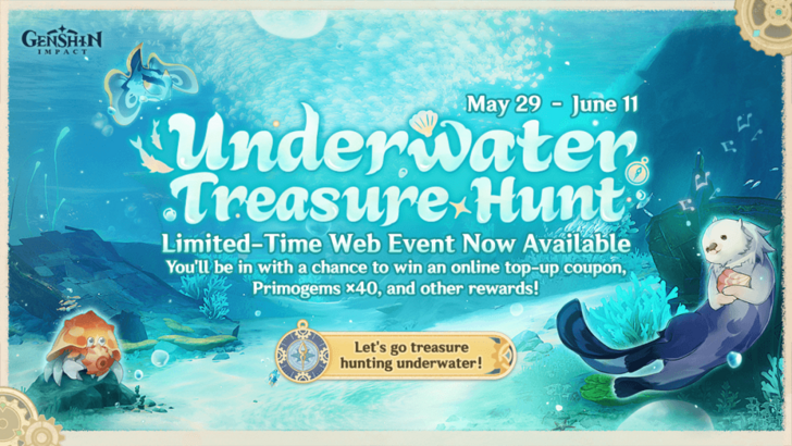 Genshin - Underwater Treasure Hunt