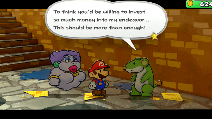 Paper Mario Thousand Year Door - 300 Coins to Lumpy