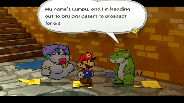 Paper Mario Thousand Year Door - Lumpy