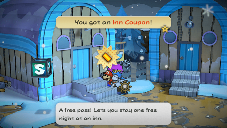 Paper Mario TTYD Switch Remake - Inn Coupon at Fahr Outpost