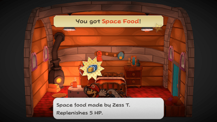 Paper Mario TTYD Switch Remake - Space Food at Fahr Outpost Inn