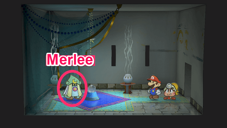 Paper Mario Thousand Year Door - Merlee Request