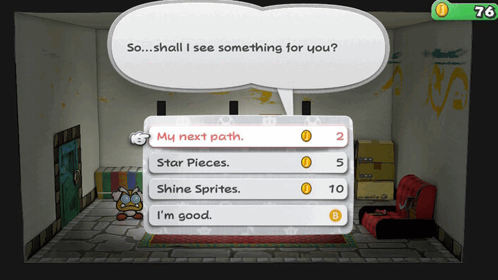 Paper Mario TTYD Switch Remake - Merluvlee Hints Prices