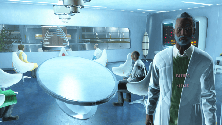 Fallout 4 - Follow Father to the Meeting