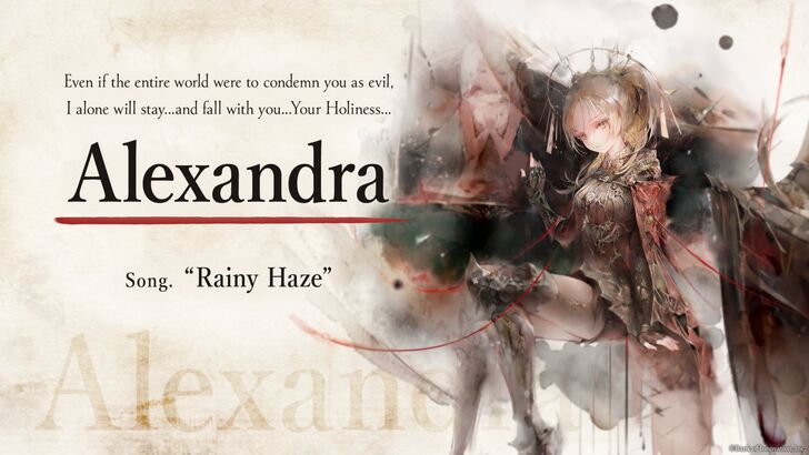 Alexandra Character Intro