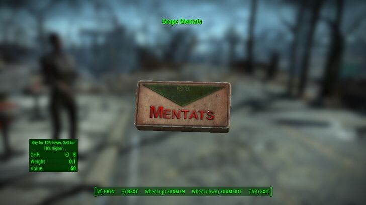 Fallout 4 - Grape Mentats