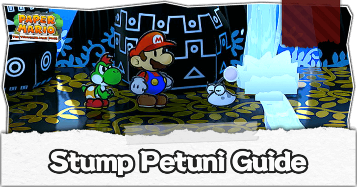Paper Mario Thousand Year Door - Stump Petuni Guide