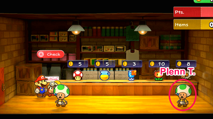 Paper Mario Thousand Year Door - Plenn T.