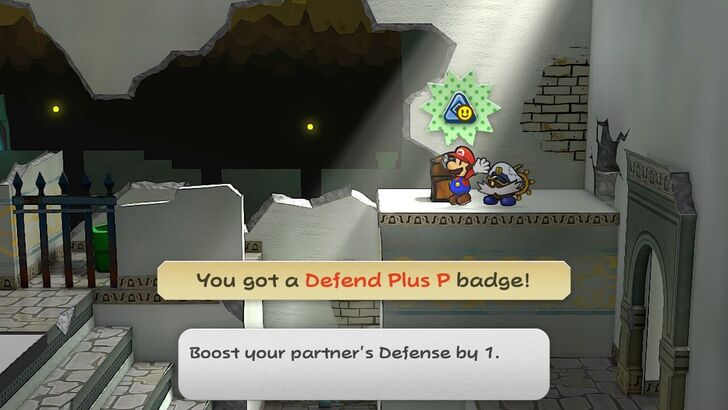 Paper Mario TTYD Switch Remake - How to Get Defend Plus P