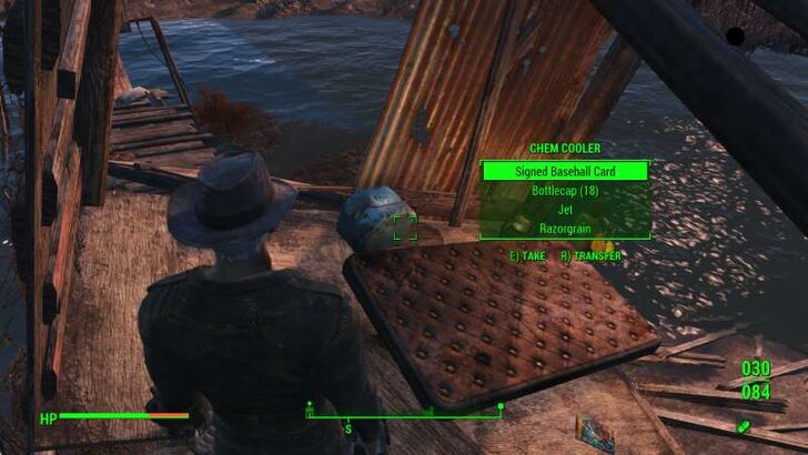 Fallout 4 - Signed Baseball Card