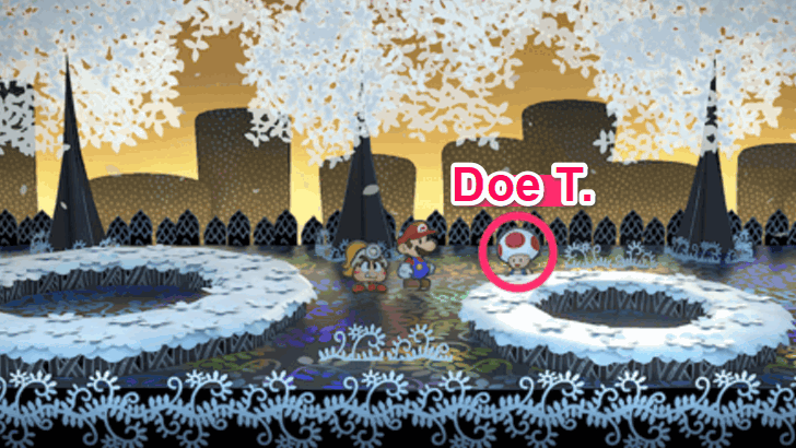 Paper Mario TTYD Switch Remake - Roust These Cads! Trouble Guide Doe T. Location