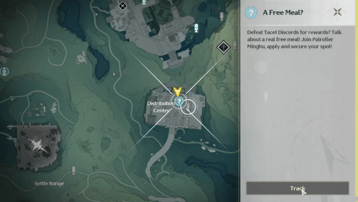 Wuthering Waves - Find the Side Quest at the Distribution Center