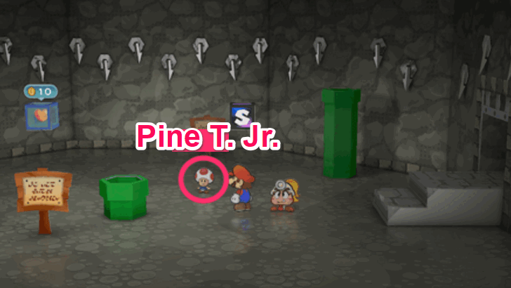 Paper Mario TTYD Switch Remake - Help My Daddy! - Pine T. Jr.