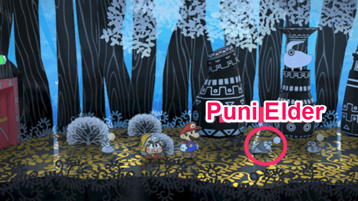 Paper Mario TTYD Switch Remake - Life Mushroom! Trouble Guide Puni Elder Location