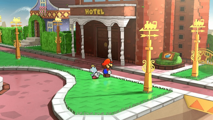 Paper Mario TTYD Switch Remake - Royal Poshley Park Tower Hotel