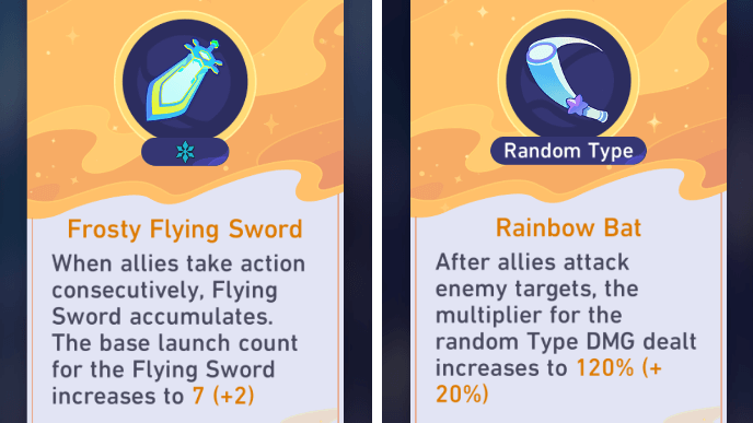 Honkai Star Rail - Legend of the Galactic Baseballer Stage 4 - Get Weapons Triggered by Ally Actions