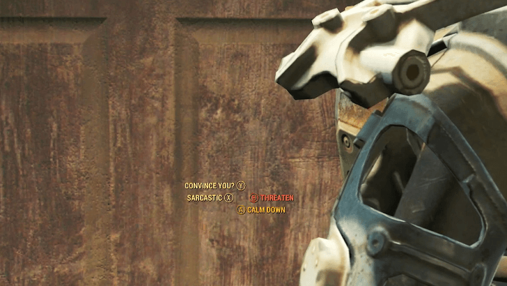 Fallout 4 - Convince T.S. Wallace