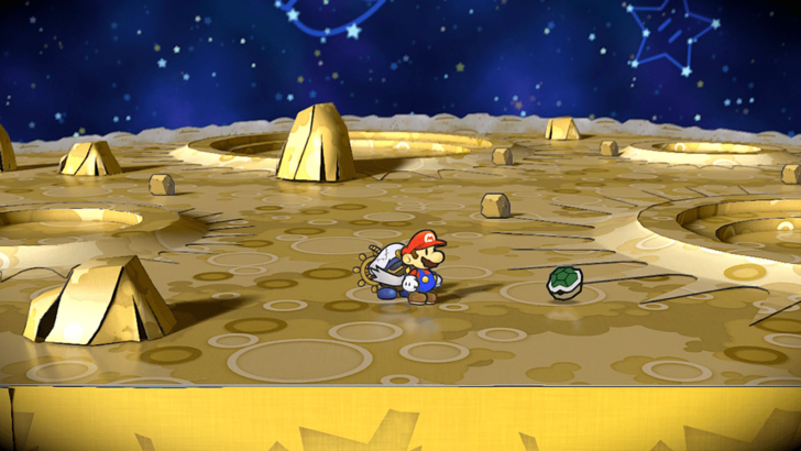 Paper Mario TTYD Switch Remake - Courage Shell on Moon