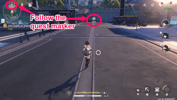 Wuthering Waves - Follow the Quest Marker