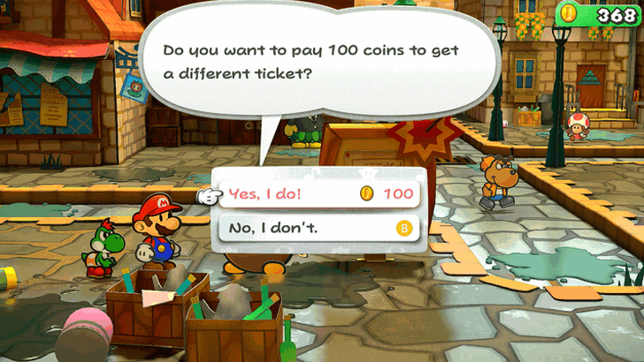Paper Mario TTYD Switch Remake - Do Not Buy New Tickets Until You Win