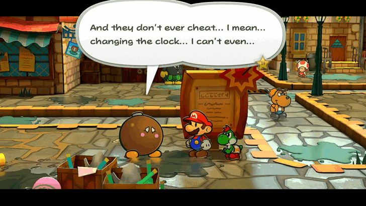 Paper Mario TTYD Switch Remake - Even if You Deny the Bob-omb Will Know the Truth