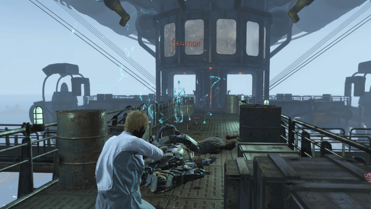 Fallout 4 - Using Synth Relay Grenade