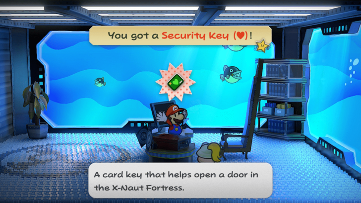 Paper Mario TTYD Switch Remake - Security Key 1