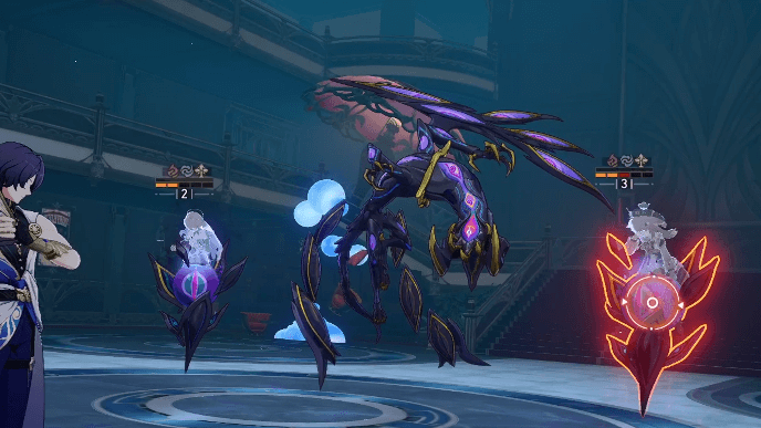 Honkai Star Rail - Legend of the Galactic Baseballer Stage 6 - Save Characters with Weapon Attacks