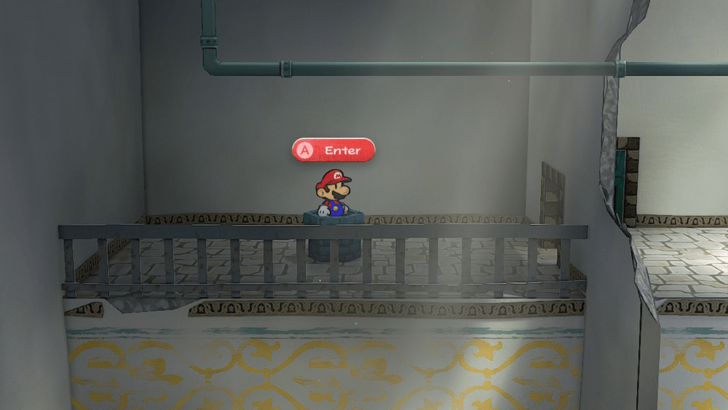 Paper Mario TTYD Switch Remake - Fahr Outpost Warp Pipe