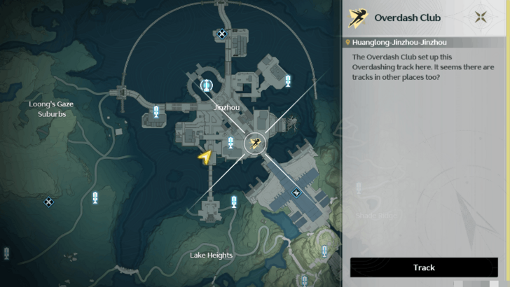 Wuthering Waves - Overdash Club Map