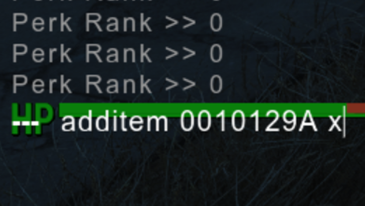 Fallout 4 - Grape Mentats Console Command