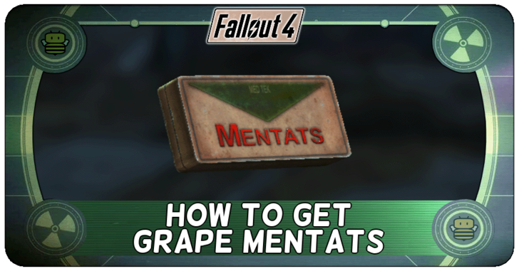 Fallout 4 - How to Get Grape Mentats