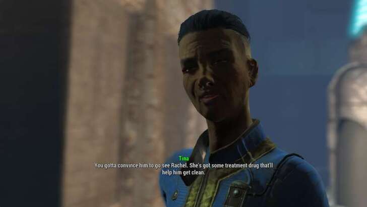 Fallout 4 -Talk to Tina De Luca