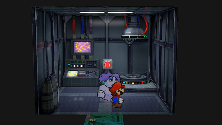 Paper Mario TTYD Switch Remake - Rogueport Sewers Teleporter to X-Naut Fortress
