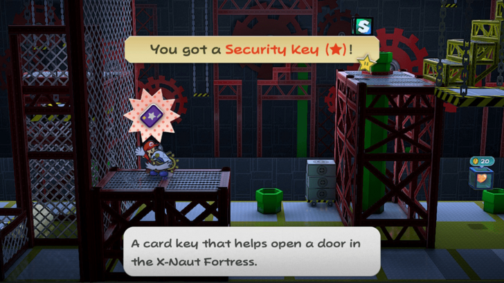 Paper Mario TTYD Switch Remake - Security Key 3