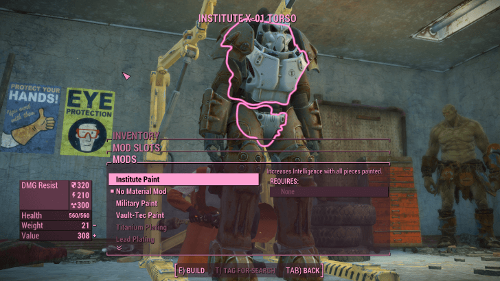 Fallout 4 - Institute Paint Mod