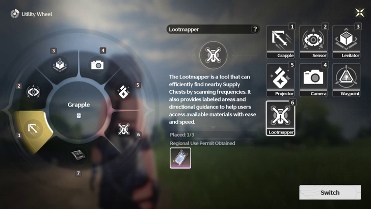Wuthering Waves - Lootmapper in Utilities Menu