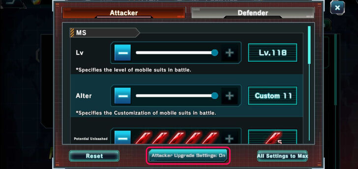 Upgrade Settings  - Gundam UC Engage.jpg