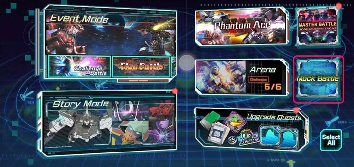 Set up Mock Battles - Gundam UC Engage.jpg