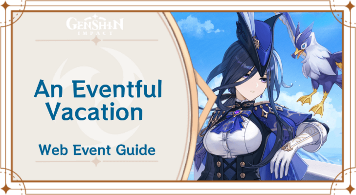 Genshin Impact - An Eventful Vacation Web Event Guide